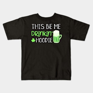 St Patricks Day Drinking Saying Green Kids T-Shirt